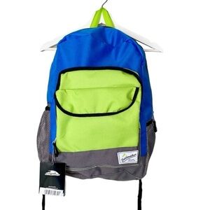 TRAILMAKER Heritage Collection Backpack Black Grey Neon Green Unisex NWT